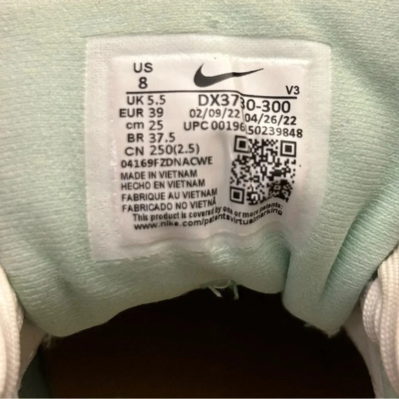 Nike Air Force 1 Low PLT.AF.ORM Barely Green Brown Mint Y2K Vintage Size 8 - Picture 11 of 13